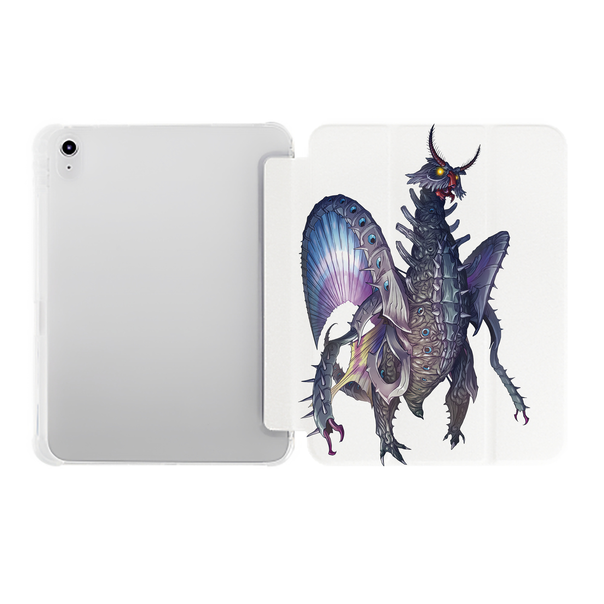 （画像用） ウルトラマン Ultraman IPad ケース ペン収納付き 三つ折りスタンド PUレザー×シリコン 対応機種9.5/10.5/10.9インチ